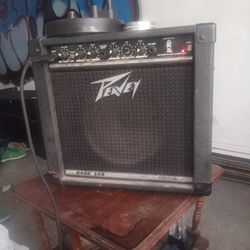 Electric Guitar And Amp