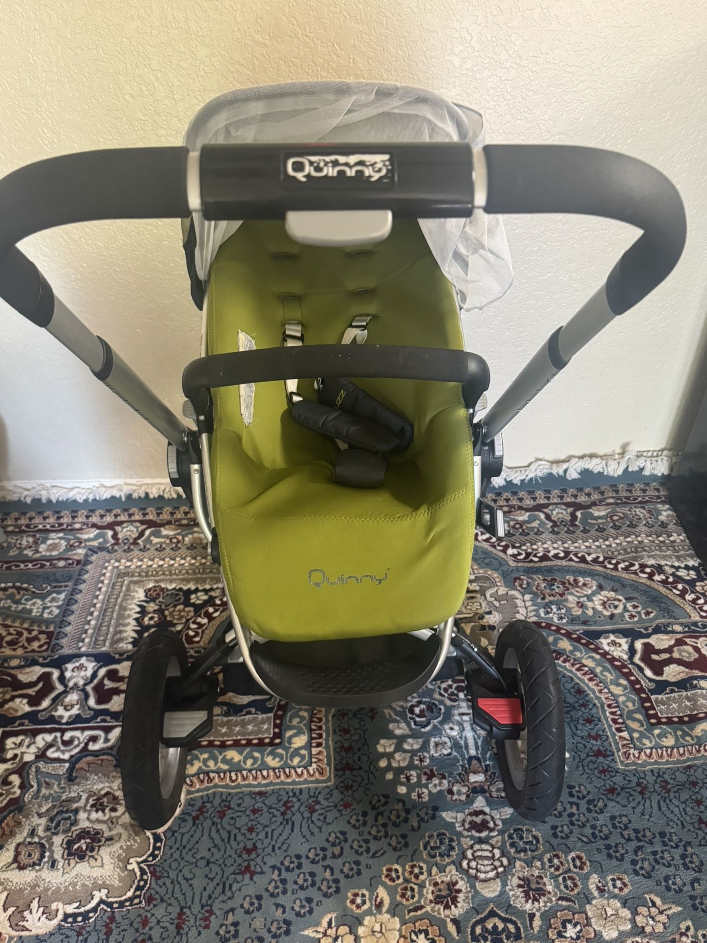 Green Foldable Stroller