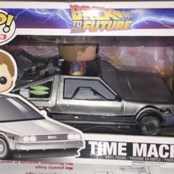 Funko , Pop ,  N.I.B , 2014 , Back to The Future Delorean , Mint