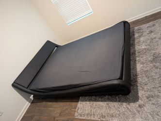 Queen size frame and mattress