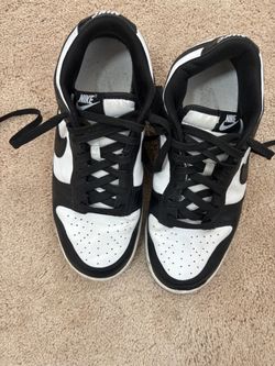 Nike Dunk Low Black and White Sneakers