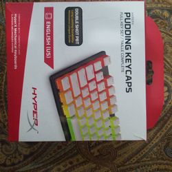 HyperX Pudding Keycaps - White