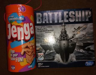 Jenga & Battleship
