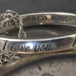 Tiffany's "I Love You "Ring!