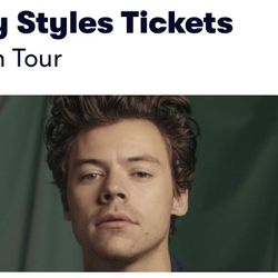 Harry Styles Concert Tickets
