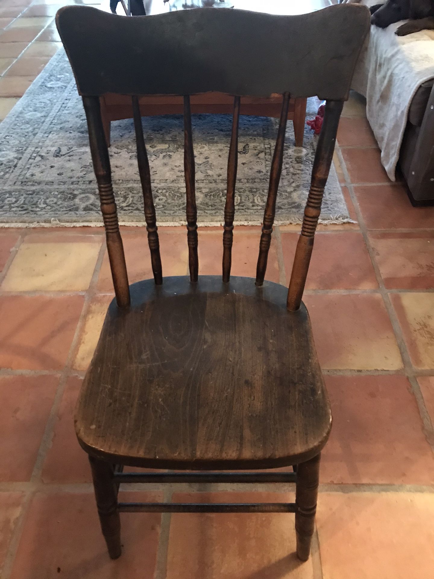 Antique Farmhouse Chairs (4)