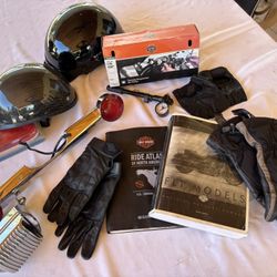 Harley Davidson Gloves, Parts, Tools, Books