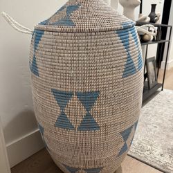 Extra Large African Storage Basket 