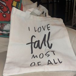 Fall Tote Bag 