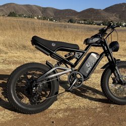 Ghostcat F3 Pro 1500w Blackout Electric Bike Bicycle 