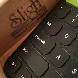Solid wood writing table...sligh...