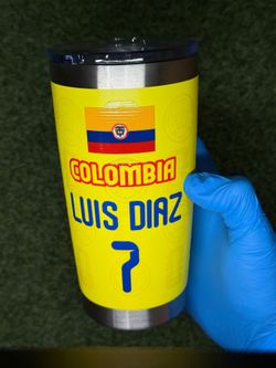 à la venta el vaso de colombia y camisas de colombia todas las tallas