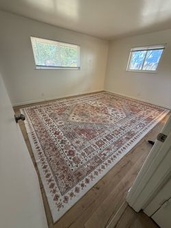 Beautiful Washable Area Rug – Like New