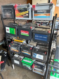 Car batteries
