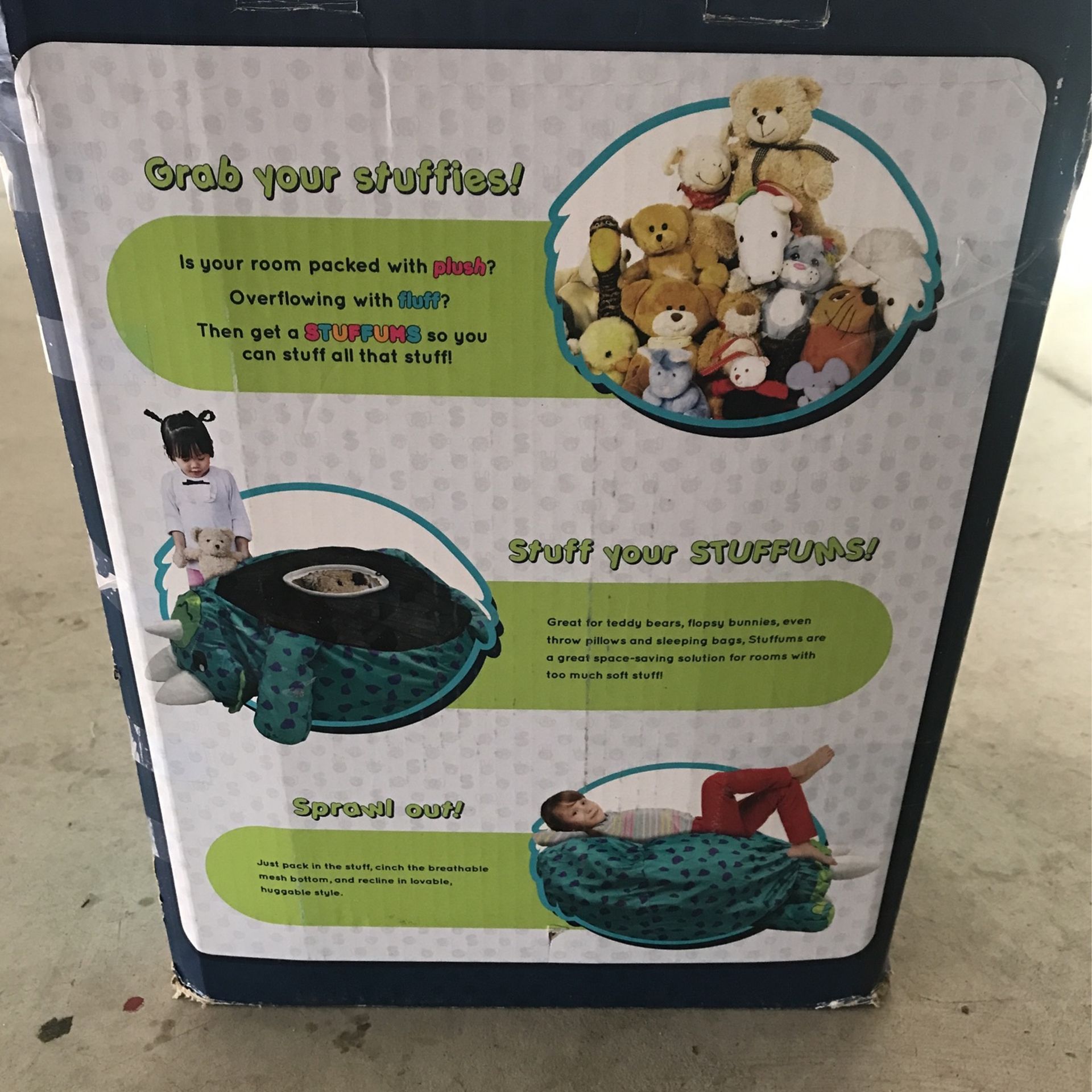 Stuffums ( Keep Stuff Toys Stored In One )
