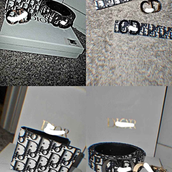 Brand new Dior belt and wallet set