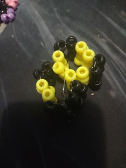 Yellow and black cuff