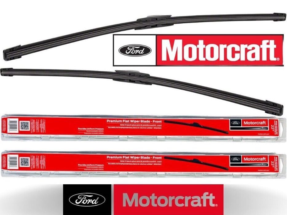 Two Motorcraft, 22" OEM Replacement Wiper Blades - WW-2248-A / KL3Z-17528-AA