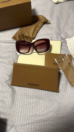 Burberry Wine Color Sunglasses