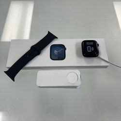 Apple Watch Series 9 (Cellular) Unlocked 45MM Midnight With Apple Care Warranty