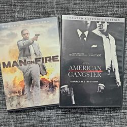 Denzel Washington DVD Combo 