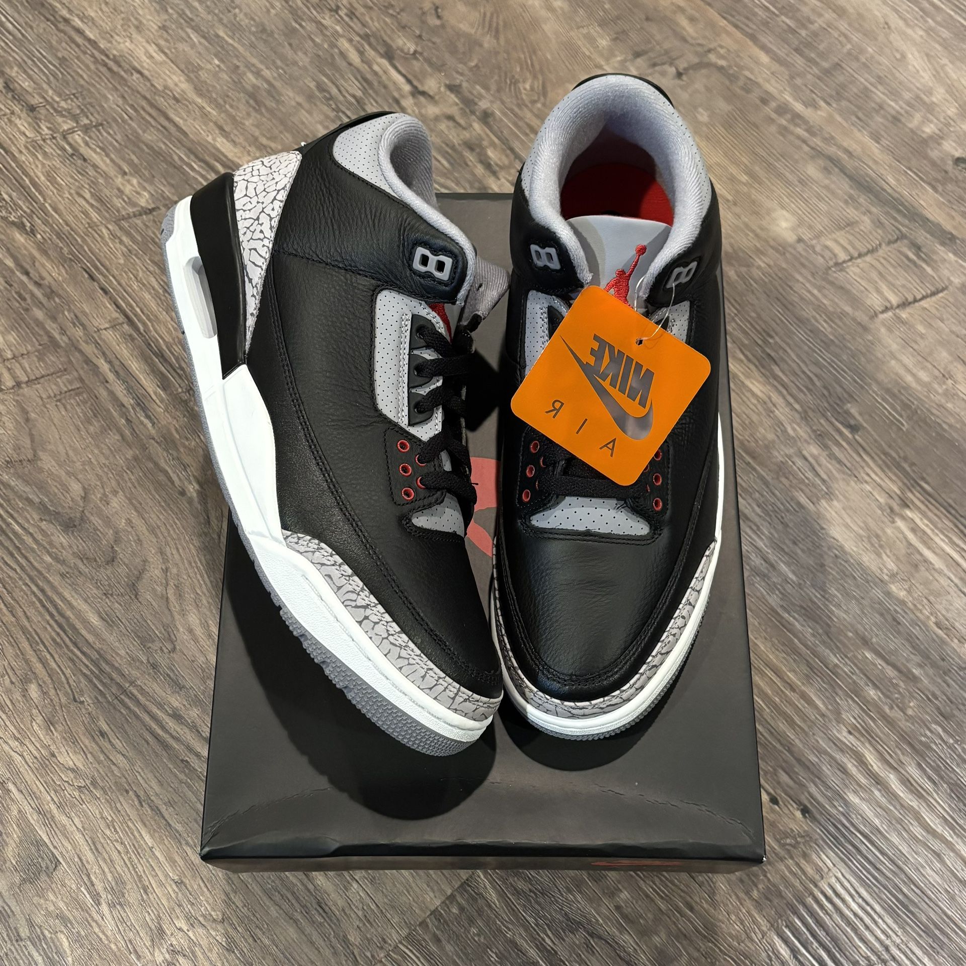 Air Jordan 3 Retro Black Cement Size 11