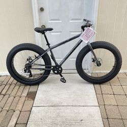 NEW Mongoose Fat Tire Mountain Bike 26” Wheels, 17.5” Frame