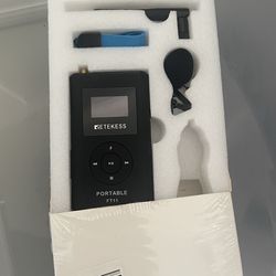 Fm transmitter with mic