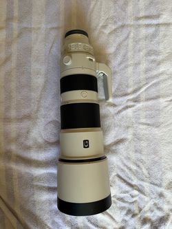 Sony FE 200-600mm f/5.6-6.3 G OSS Lens + UV Filter & Camo Cover