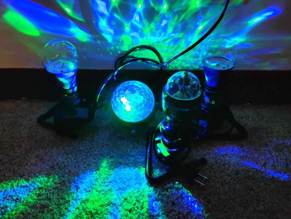 Set Of four DJ Party Lights