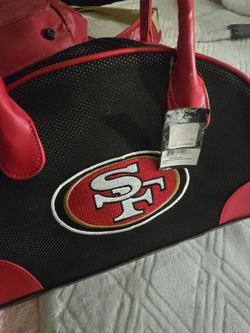 49niners woman's hand bag