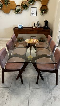 Dinning Table With 6 Chairs