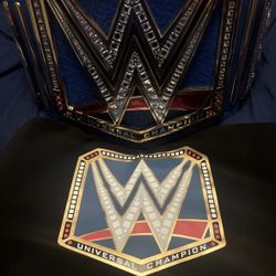 WWE Blue Universal Championship (Re-Leathered)