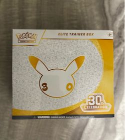 Pokémon TCG 30th Celebration Elite Trainer Box
