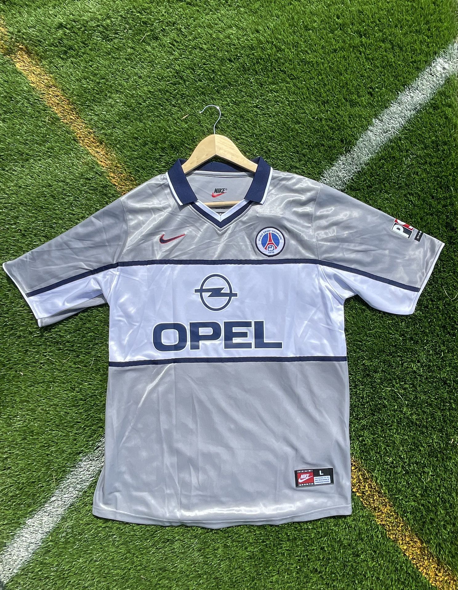 PSG Away 2001 Ronaldinho Retro Soccer Jersey