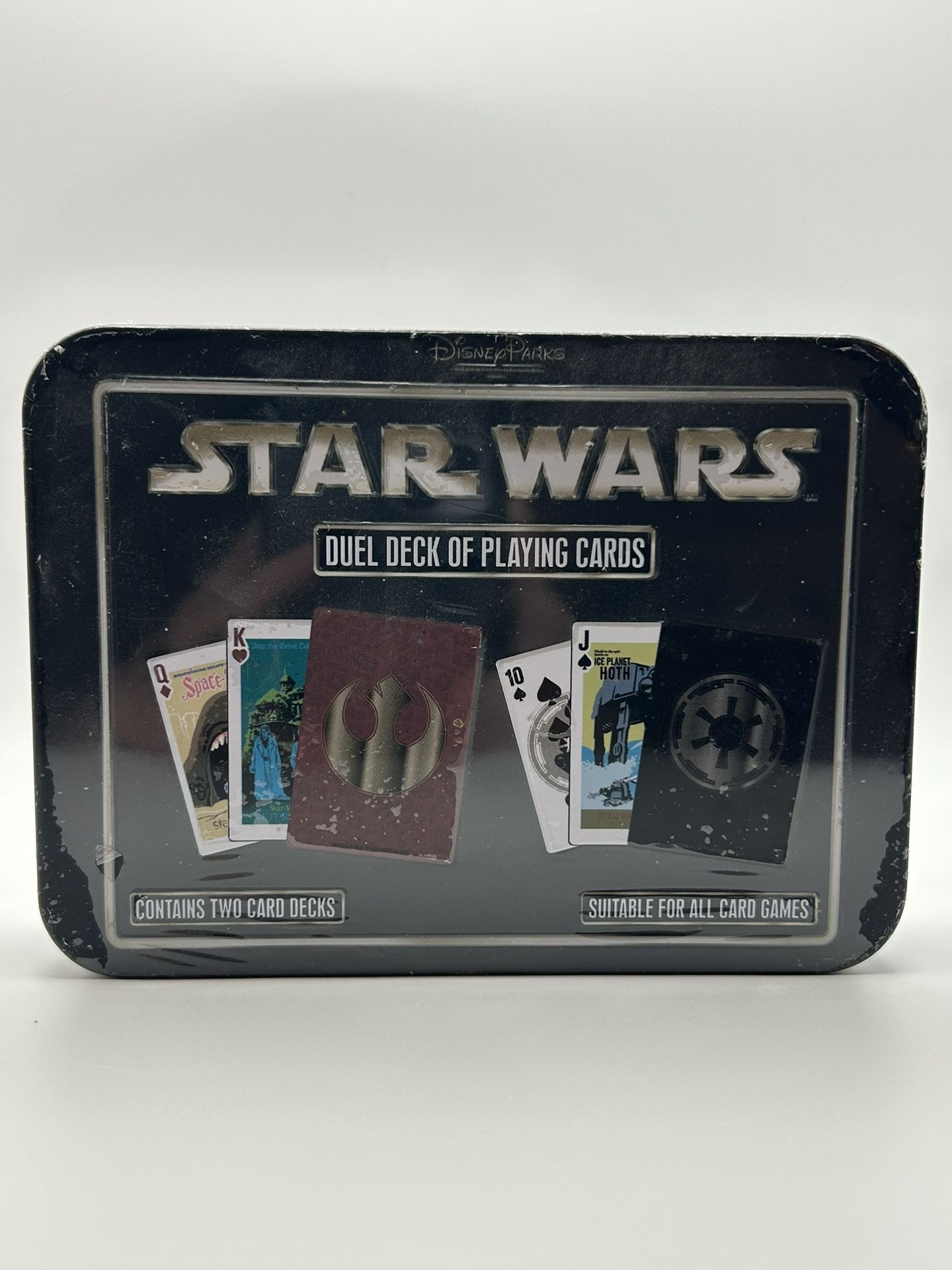 Star Wars Duel Deck of Playing Cards Set Disney Parks Sealed