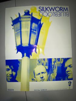 Silkworm Poster Blueblood Silk Worm Blue Blood 17 x 22