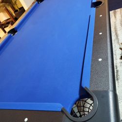 Go SPORTS BLUE 6FT POOL TABLE 