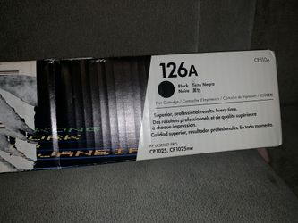HP 126A Black Original LaserJet Toner Cartridge