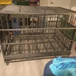 X Large Metal Dog Kennel 