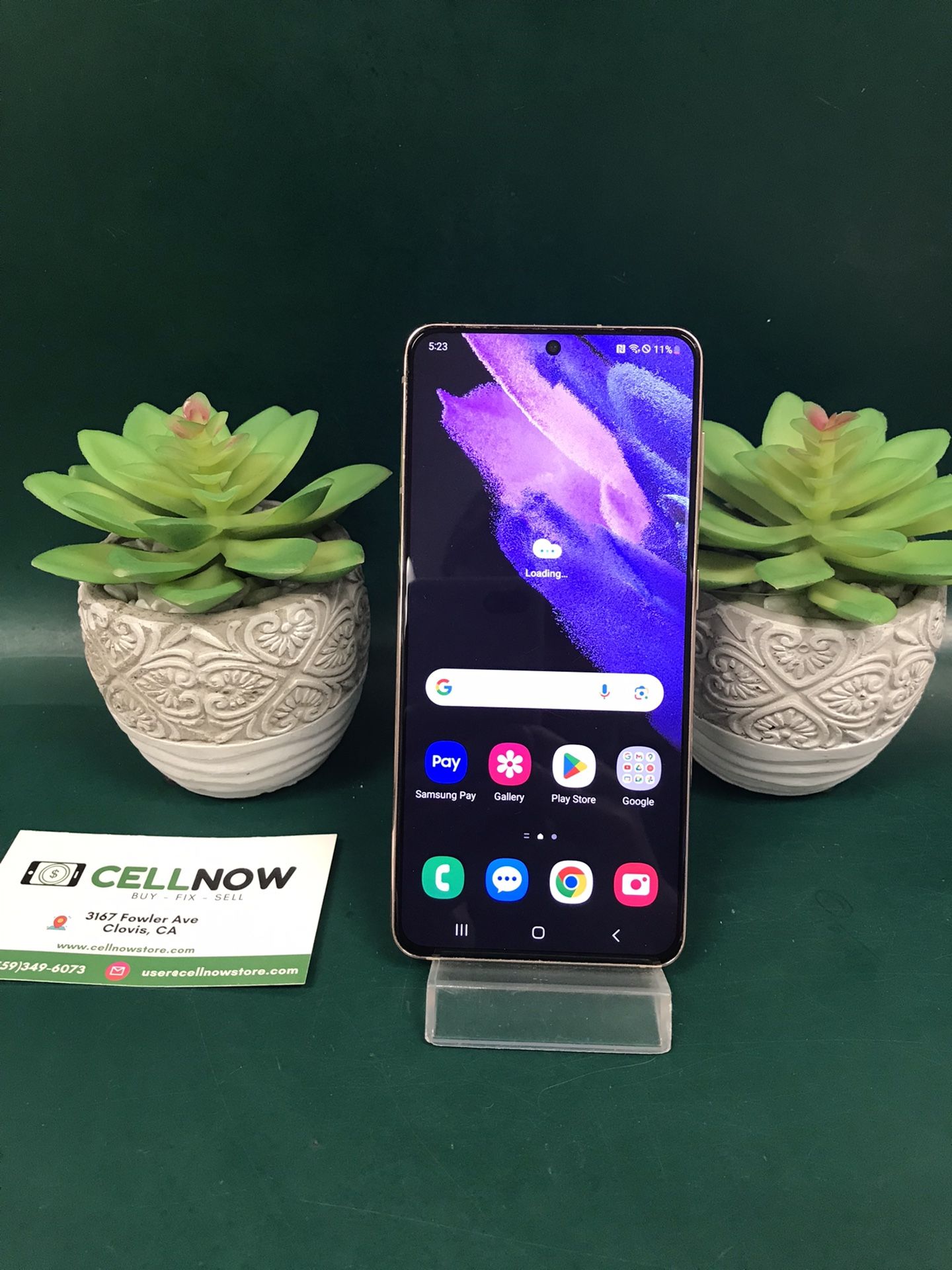 Samsung Galaxy S21 Unlocked Purple