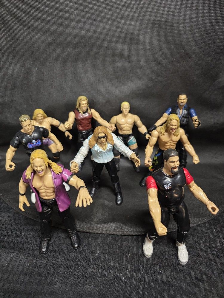 WWE Wrestling Figures 1999 Bundle