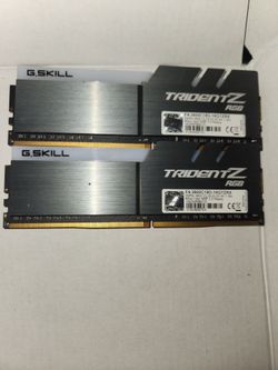 G Skill Trident Z 16GB (2x8) DDR4 3600 MHZ F4-3600C18D-16GTZRX