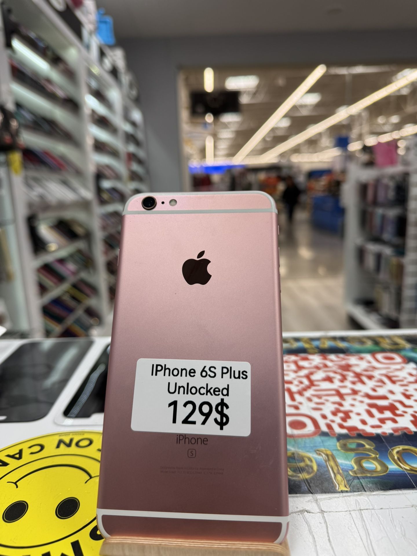 Iphone 6S Plus Unlocked Pink 93% battery