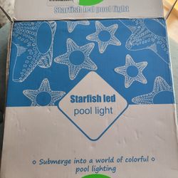 LED Pool Light,  Starfish Shaped