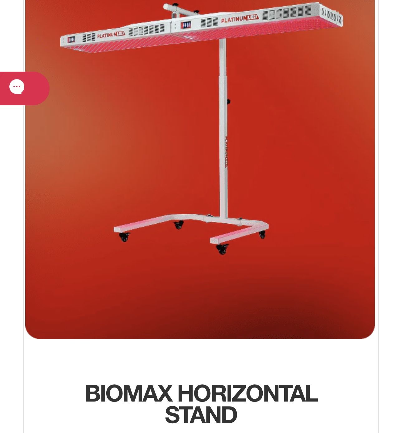 Red Light Therapy Rolling Stand (Stand Only)