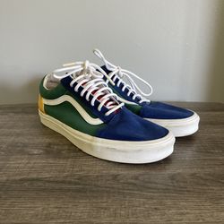Vans Old Skool Yacht Club Unisex  Colorblock Suede Sneaker Men’s 10.5 Women’s 12