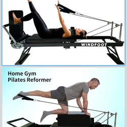 4.1 4.1 out of 5 stars (162) Pilates Reformer Machine Equipment with Springs & Cords for Home Workout, Foldable Pilates Equipment with Jump Board for 