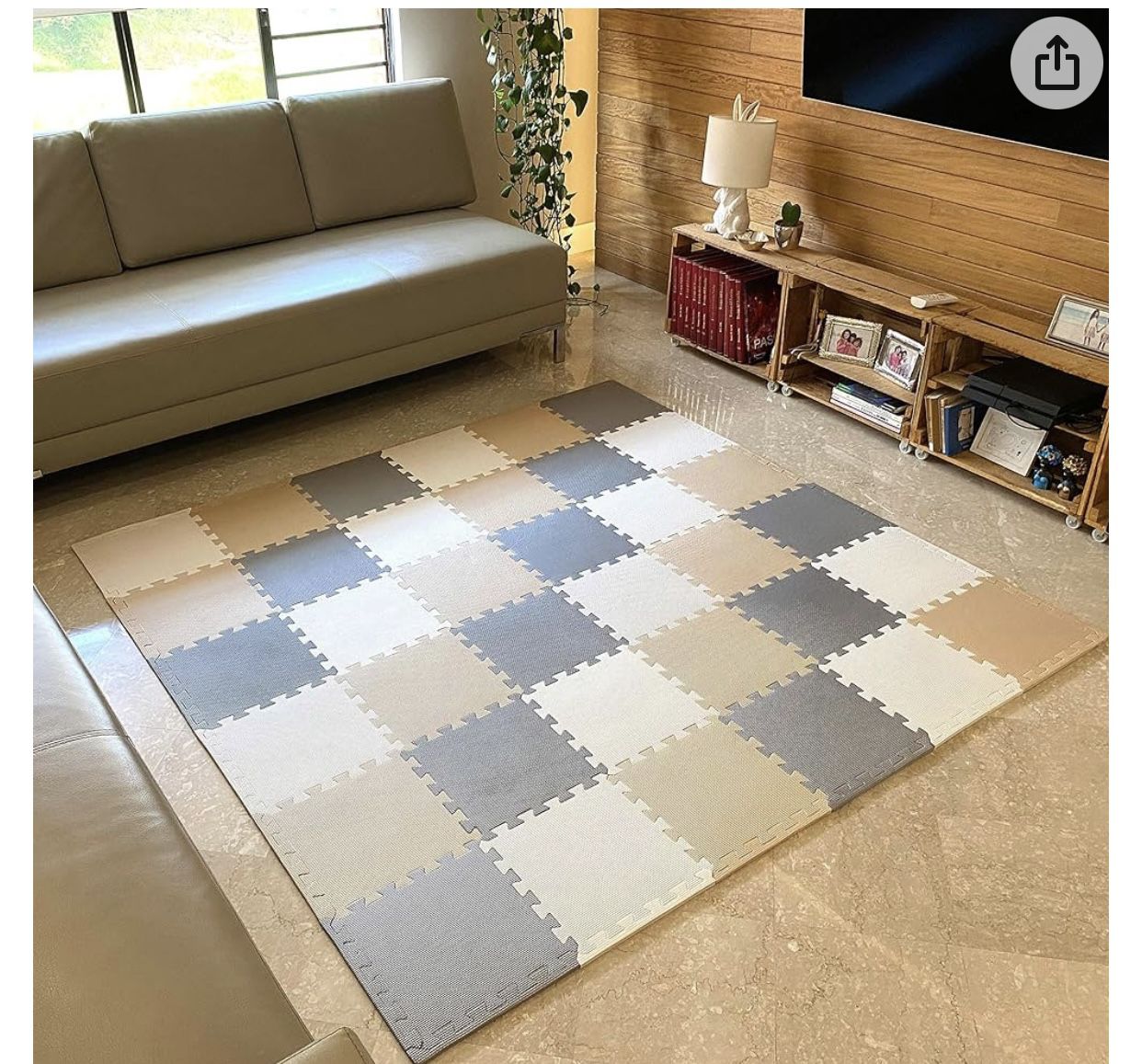36 Foam  Square Piece Puzzle For  Floor Baby Mat