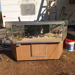 124 Gallon reptile terrarium